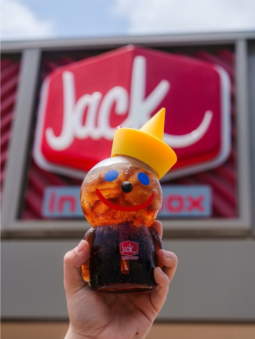 Jack In The Box Jack Sipper Glass Tumbler